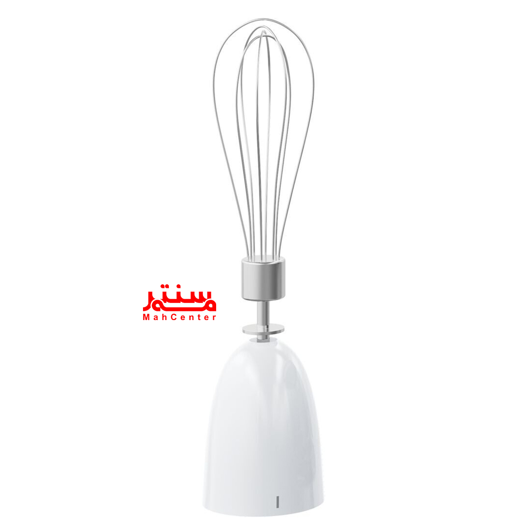 گوشت‌کوب برقی آاگ مدل HB4-1-6CW با موتور 600 وات و همزن بالونی برای مخلوط کردن خامه.