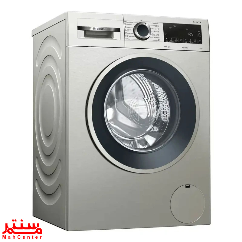 ماشین لباسشویی 9 کیلویی بوش مدل WGA2440XME نقره‌ای