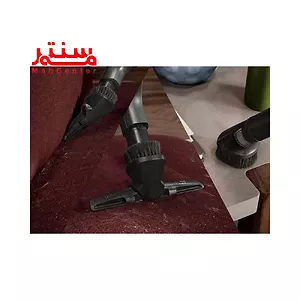 جاروبرقی کم‌صدا آاگ AB81A2DG با سطح صدای 69 دسی‌بل و شعاع عملکرد 12 متر.