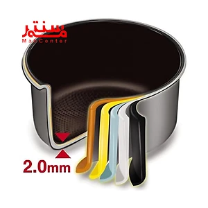 لایه های تشکیل دهنده ظرف پلوپز مولینکس مدل mk7088
