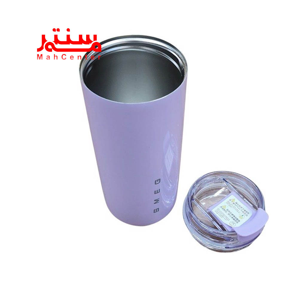 نمای بالایی با در باز تراول ماگ اسمگ مدل 648 حجم 480ml