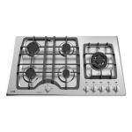 اجاق گاز صفحه ای 5 شعله آلتون مدل S502T