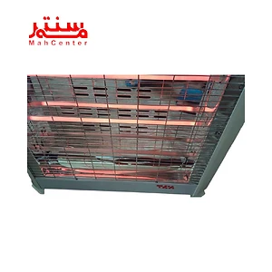 رنگ سفید بخاری برقی فن دار برفاب مدل qh2200روشن