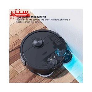 جارو رباتیک ایربات مدل x40-ultra در حال نظافت گوشه ها