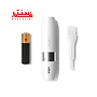ماشین اصلاح براون مدل fs1000 در کنار باتری و شانه