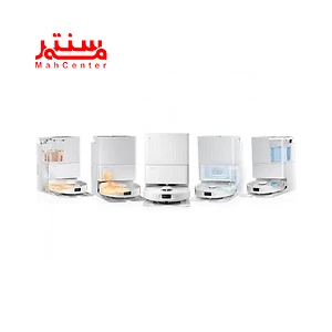 مراحل نظافت جارو رباتیک روبوراک مدل q-revo-max-v