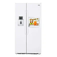 ساید بای ساید مابه مدل mem30vhdc سفید