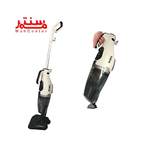 فردی در حال کار با جاروبرقی پرتابل تفال مدل dvc1200iv