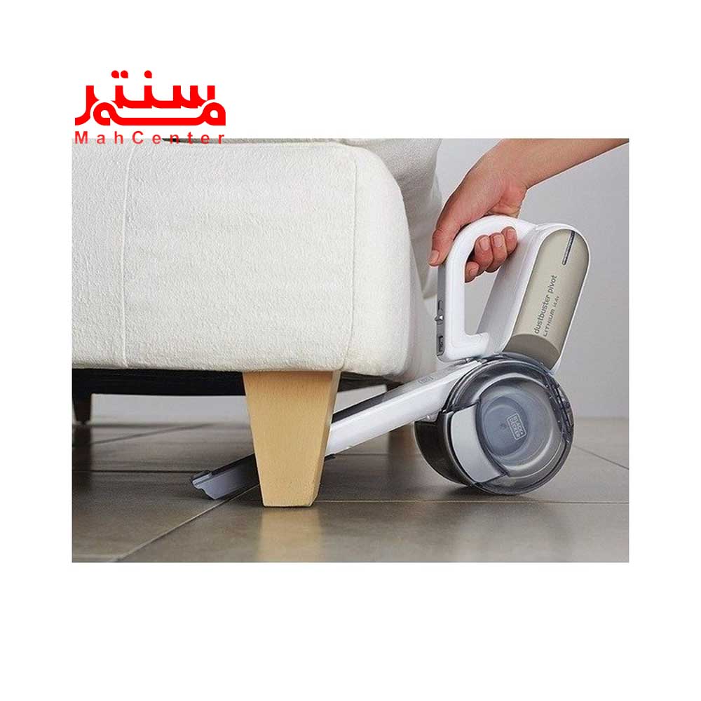 نظافت زیر مبل با جارو شارژی بلک پلاس دکر مدل pv1420