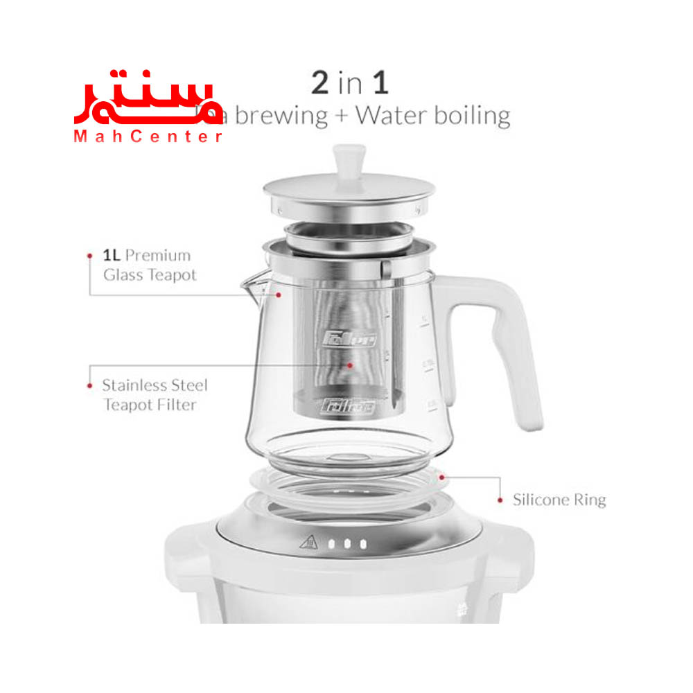 اجزای قوری سماور برقی فلر مدل  ts390