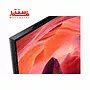 نمای نزدیکتر از صفحه و قاب تلویزیون سونی 55 اینچ مدل x80l