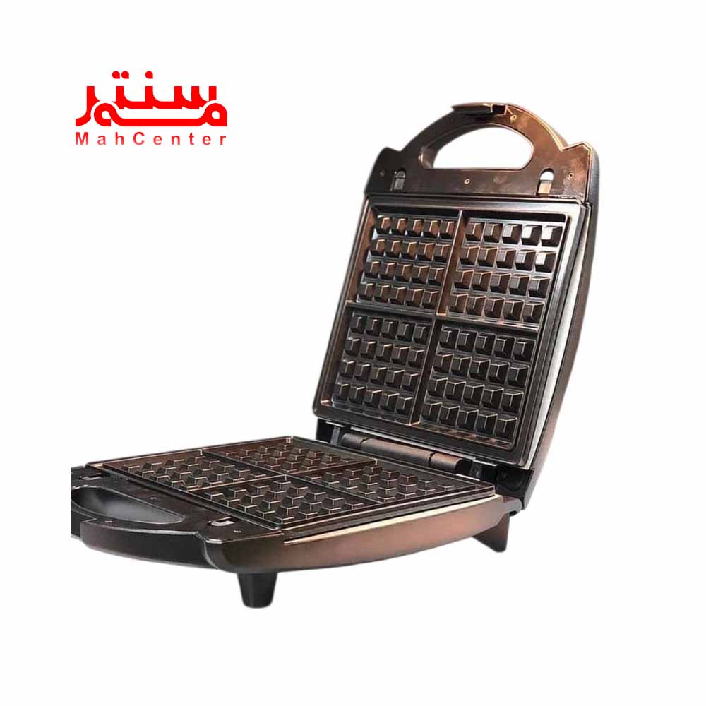 نمای کناری وافل ساز  ساندویچ ساز دسینی سه صفحه مدل 1400
