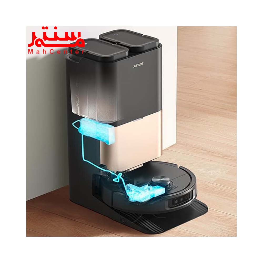 نمایش داخل جارو رباتیک ایربات مدل x40-ultra