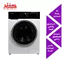 ماشین لباسشویی 8 کیلویی دوو سری ذن پرو با موتور دایرکت درایو کم‌صدا و مصرف انرژی A+++.
