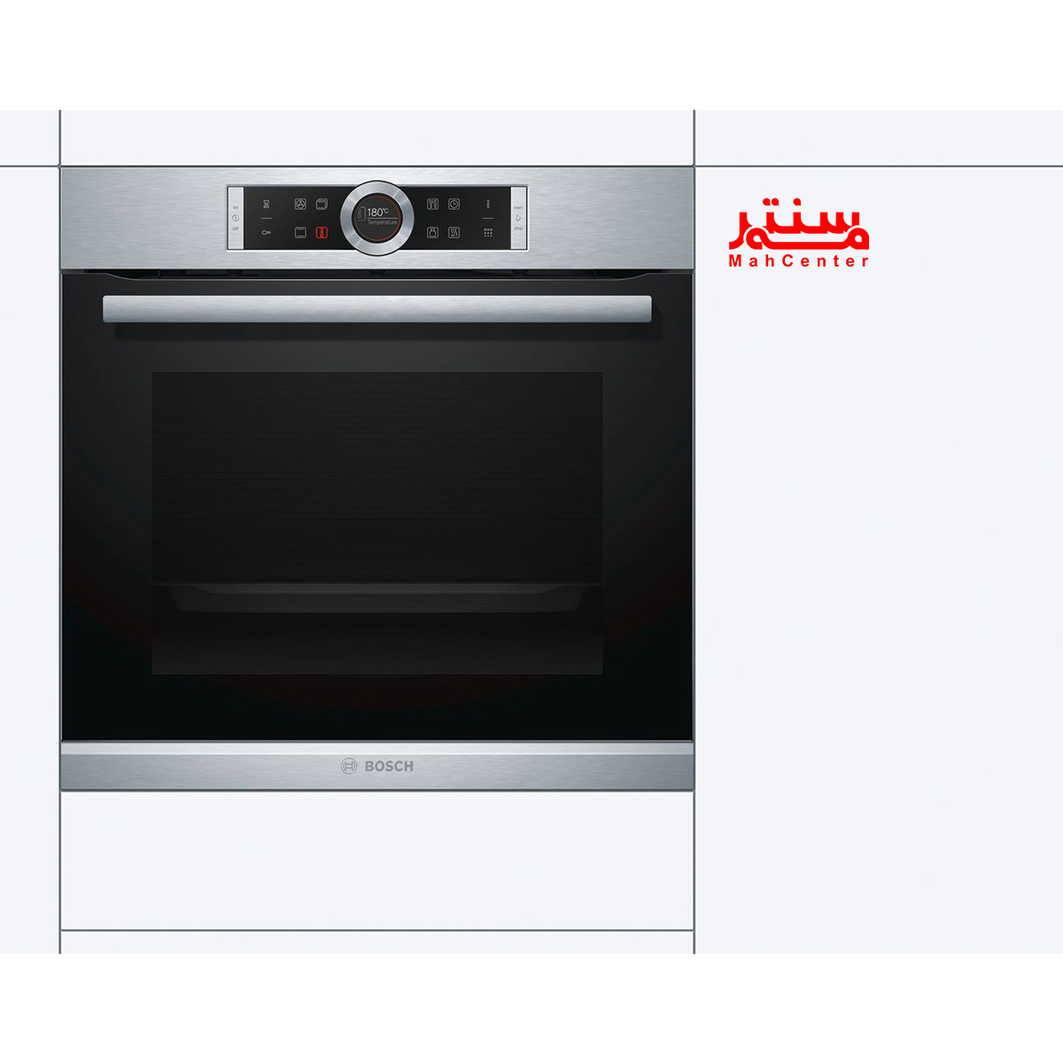 فر برقی بوش سری 8 مدل HBG6725S1I با 8 برنامه پخت و سیستم گرمایش 4 بعدی برای پخت یکنواخت.