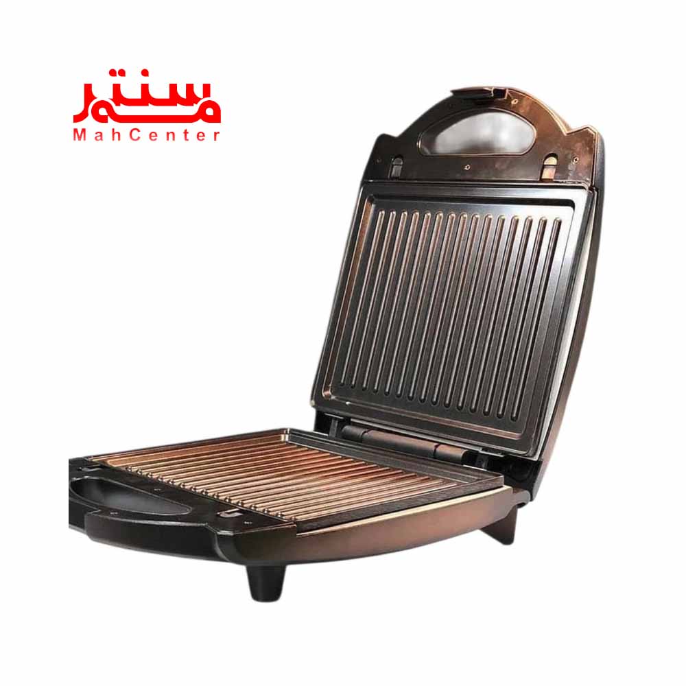 نمای کناری گریل  ساندویچ ساز دسینی سه صفحه مدل 1400