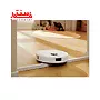 جارو رباتیک روبوراک مدل q-revo-max-v در حال عبور از موانع