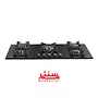 تایمر دیجیتال لمسی در سمت چپ اجاق گاز آلتون مدل G530DN.