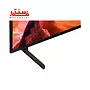 نمای نزدیکتر از صفحه و پایه تلویزیون سونی 55 اینچ مدل x80l