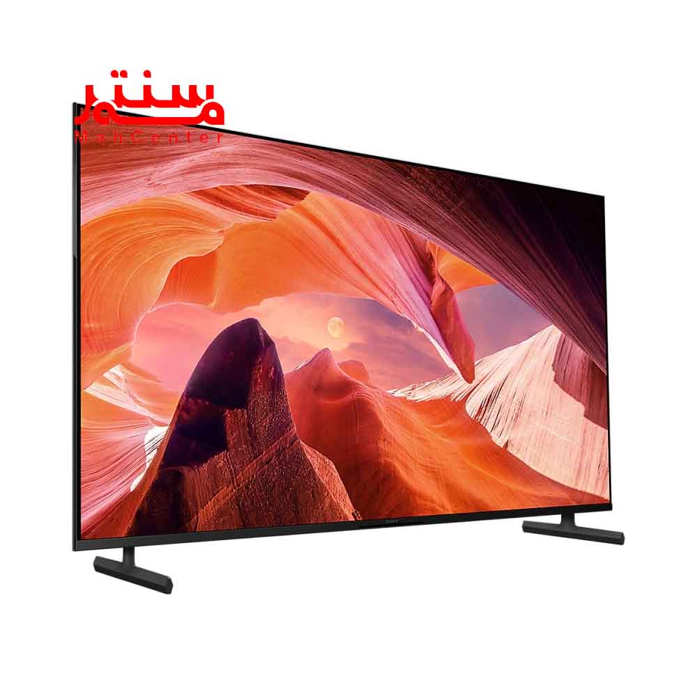 نمای چپ تلویزیون سونی 55 اینچ مدل x80l