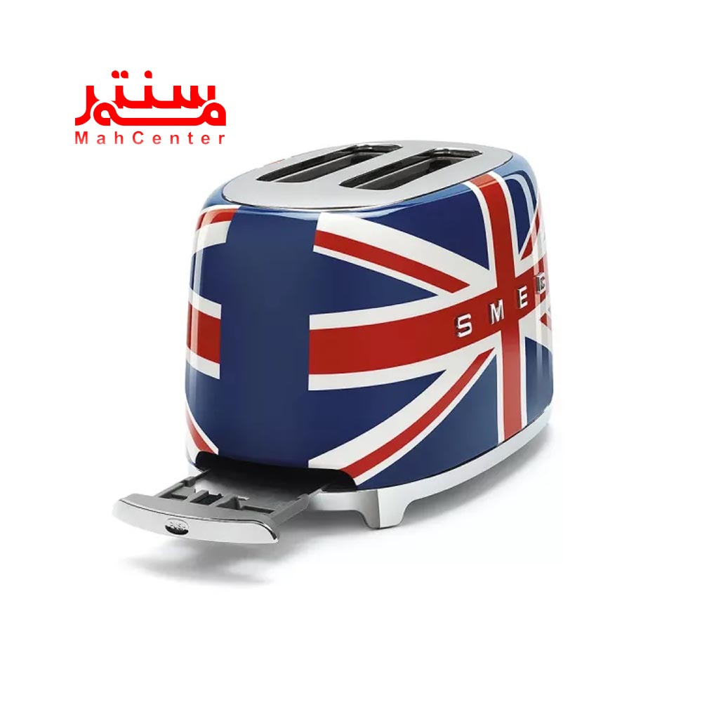 نمای کناری و کشوی جمع آوری خرده نان  توستر نان اسمگ مدل tsf01