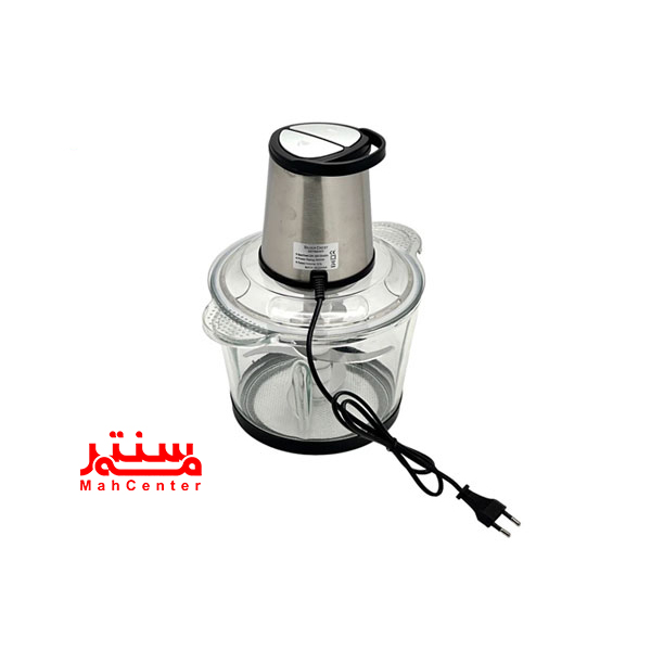 خردکن دو کاسه سیلور کرست SL-2024 با بدنه مستحکم و موتور گیربکسی مسی، مناسب برای خرد کردن انواع مواد غذایی.