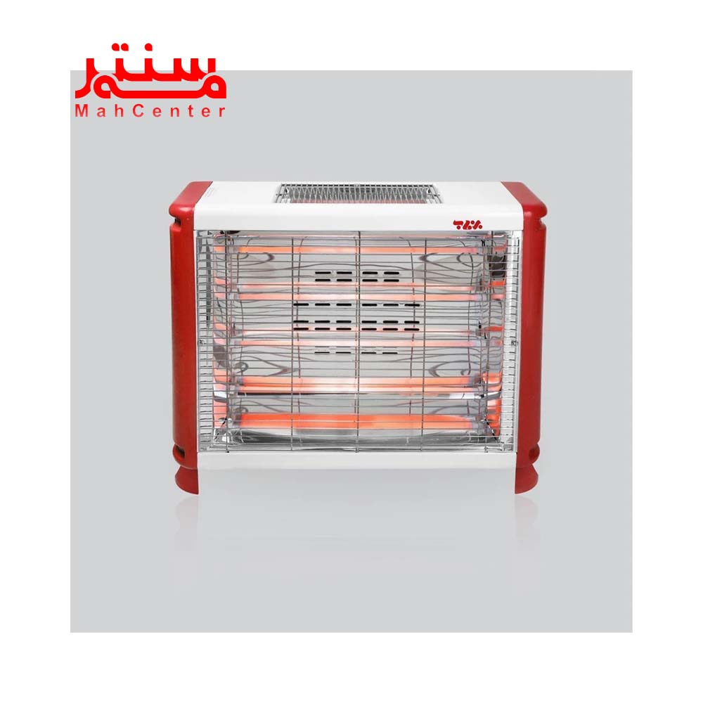 رنگ قرمز بخاری برقی برفاب مدل qh-3000