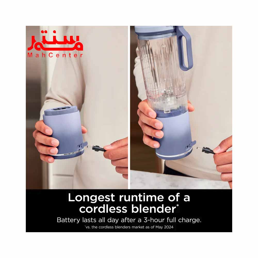 فردی در حال شارژ کردن شیکر نینجا مدل bc251