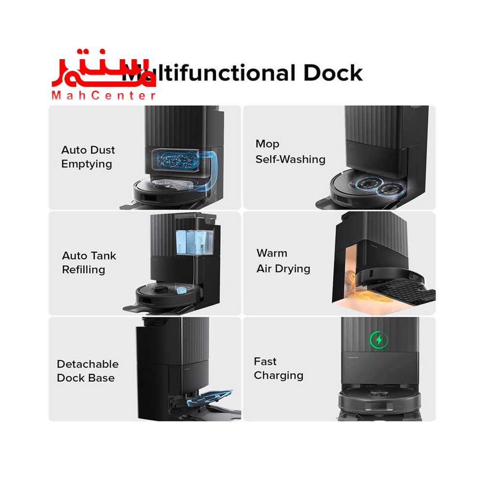 توضیحات جارو رباتیک روبوراک مدل qrevo-plus