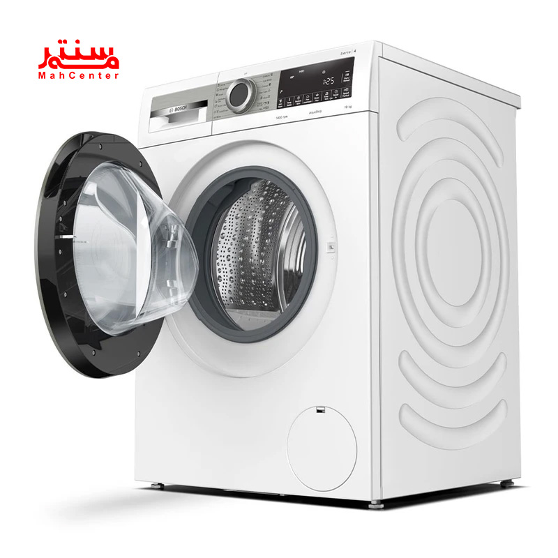 دیگ 9 کیلوگرمی ماشین لباسشویی بوش WGA24400ME با قابلیت اضافه کردن لباس در حین شستشو.