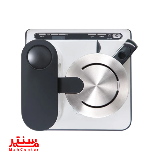 مخزن آب شفاف قهوه‌ساز بوش TKA8631 با نشانگر سطح آب برای استفاده آسان.