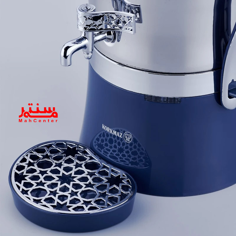 سماور برقی کرکماز مدل A843 با بدنه استیل ضدزنگ