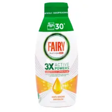 ژل ماشین ظرفشویی فیری مدل PLATINUM BLUE 3X حجم 650 میلی لیتر