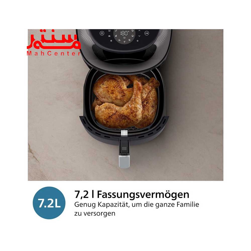 نمای بالایی سرخ کن بدون روغن فیلیپس مدل na342