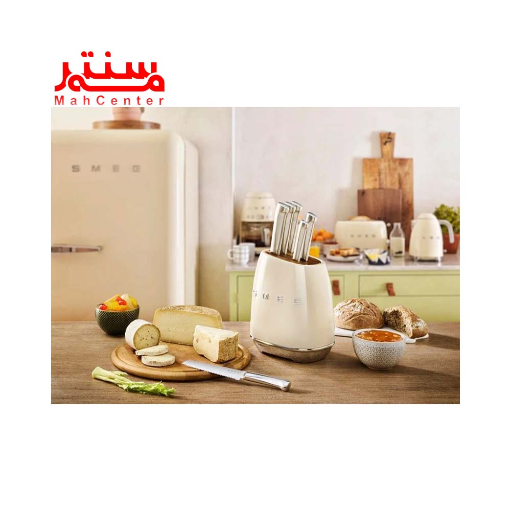 سرویس چاقو اسمگ 7 پارچه مدل kbsf01 در آشپزخانه اسمگ