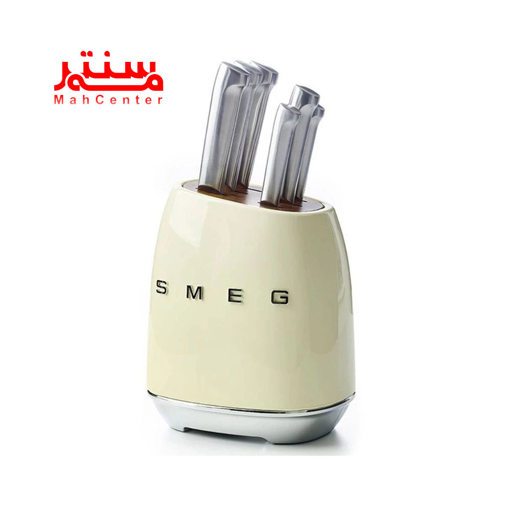 نمای کنار سرویس چاقو اسمگ 7 پارچه مدل kbsf01
