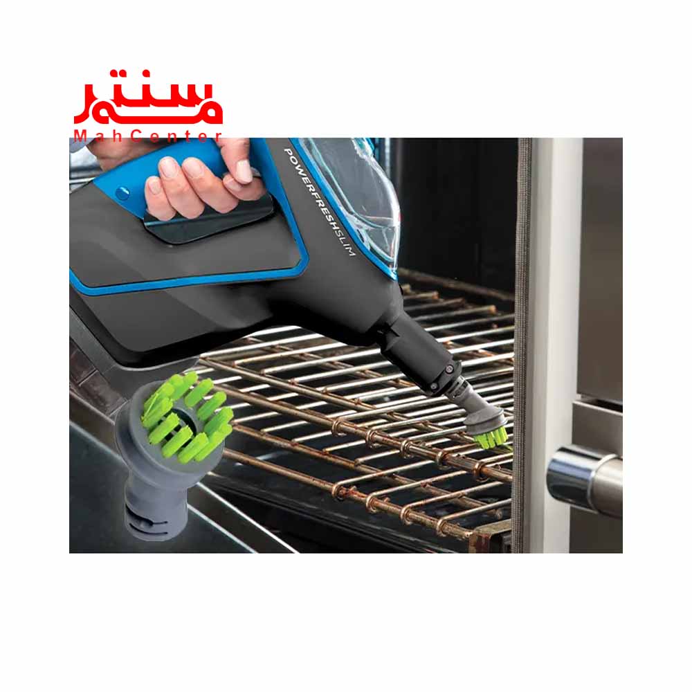 دستی در حال نظافت بخارشوی بیسل مدل 2781z