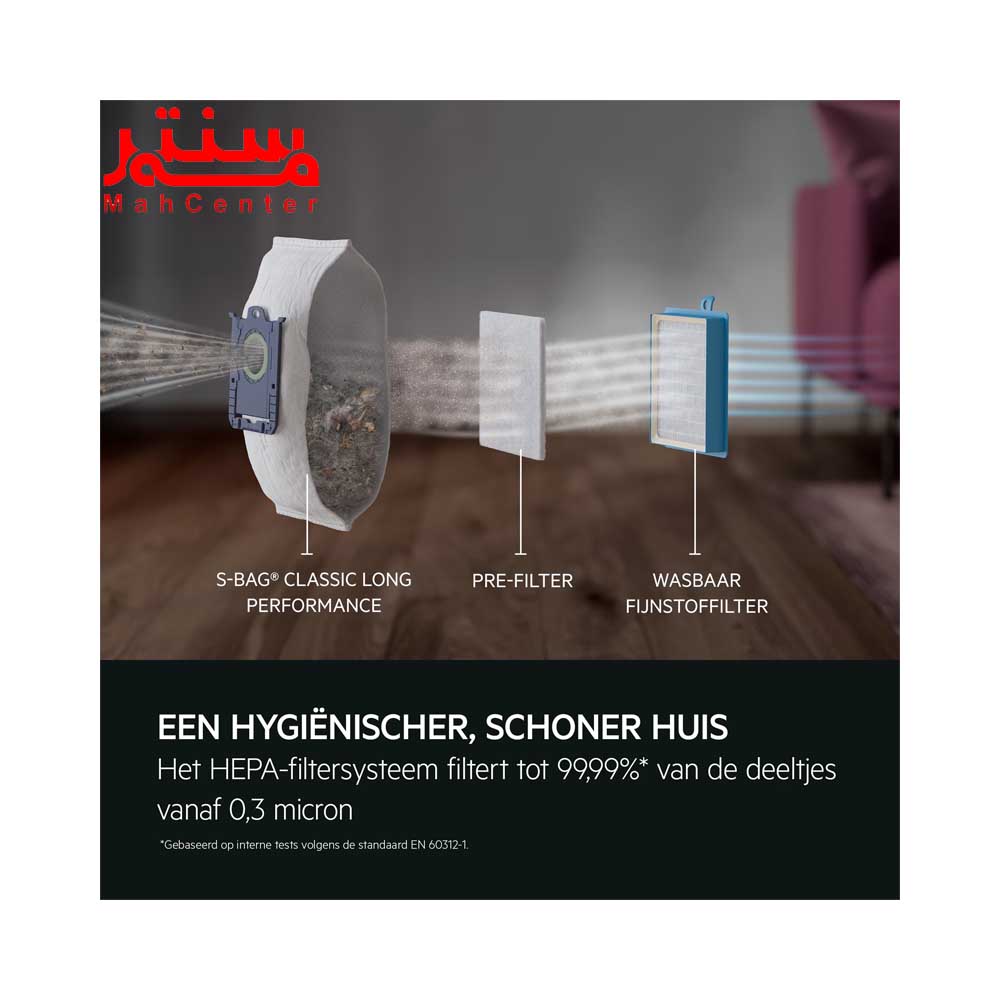 لایه های فیلتر جاروبرقی آاگ مدل ab61c2oko