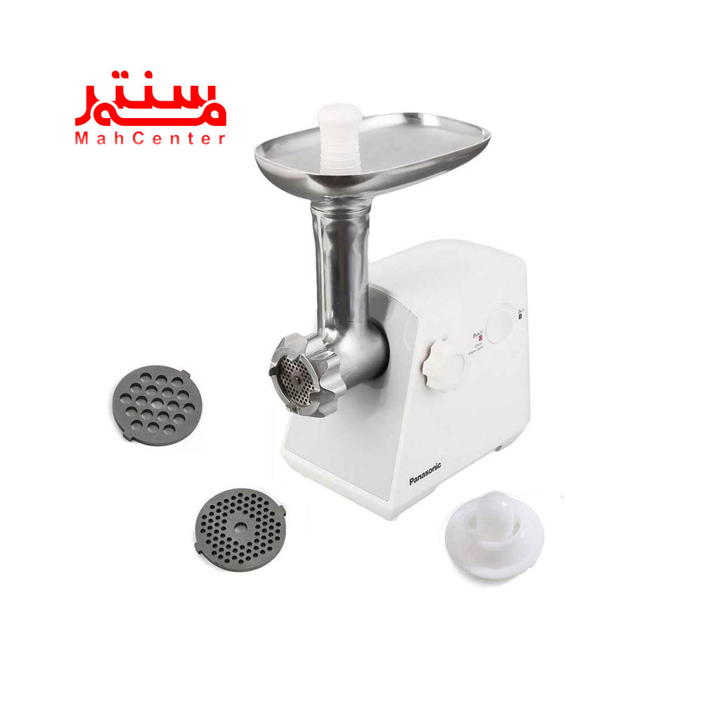 چرخ گوشت پاناسونیک مدل mkmg1360 نمای کناری با اقلام همراه