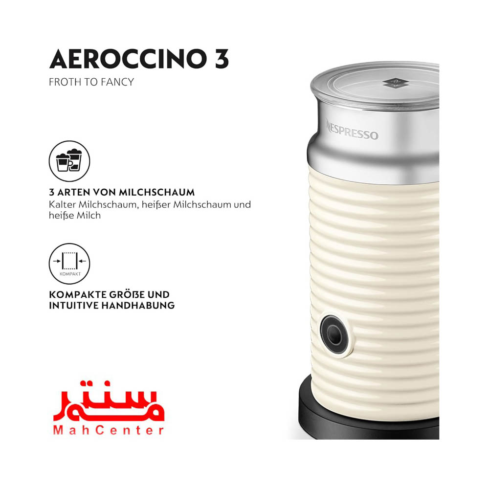 توضیحات فوم شیرساز نسپرسو مدل aeroccino3