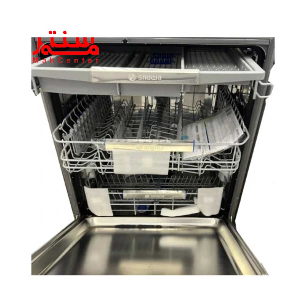 محیط داخلی ماشین ظرفشویی 14 نفره اسنوا مدل sdwa20