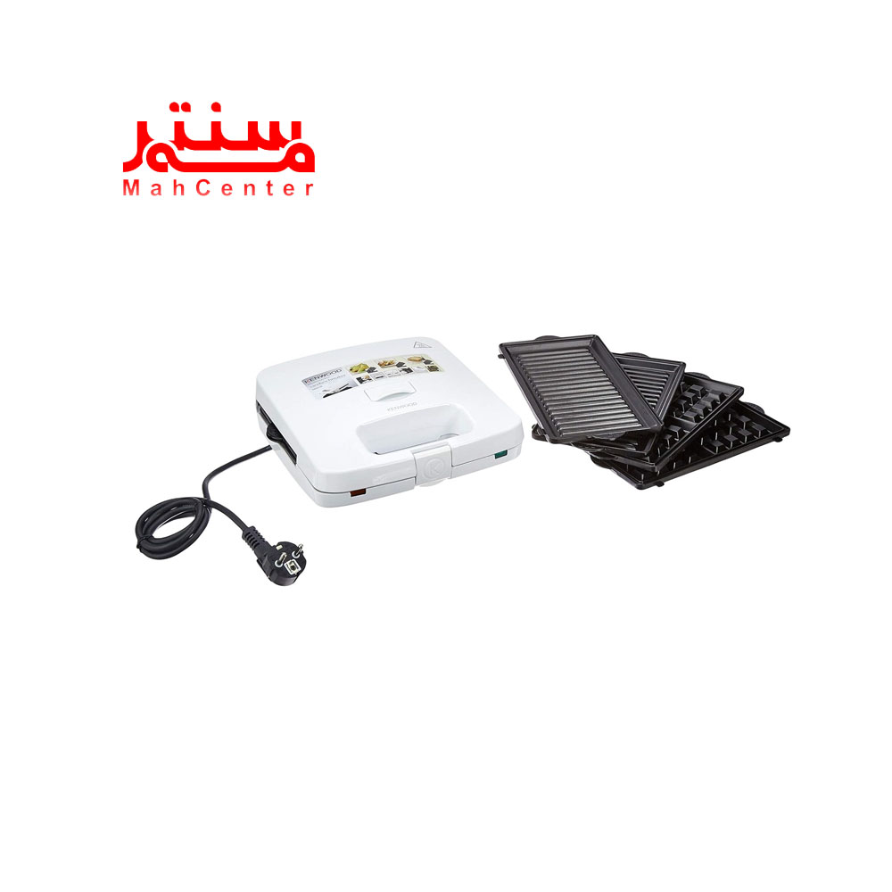 نمایی دیگر از ساندویچ ساز کنوود مدل sm740 سفید