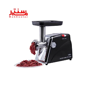 نمای کناری در حال چرخ کردن گوشت چرخ گوشت تولیپس مدل mk2000