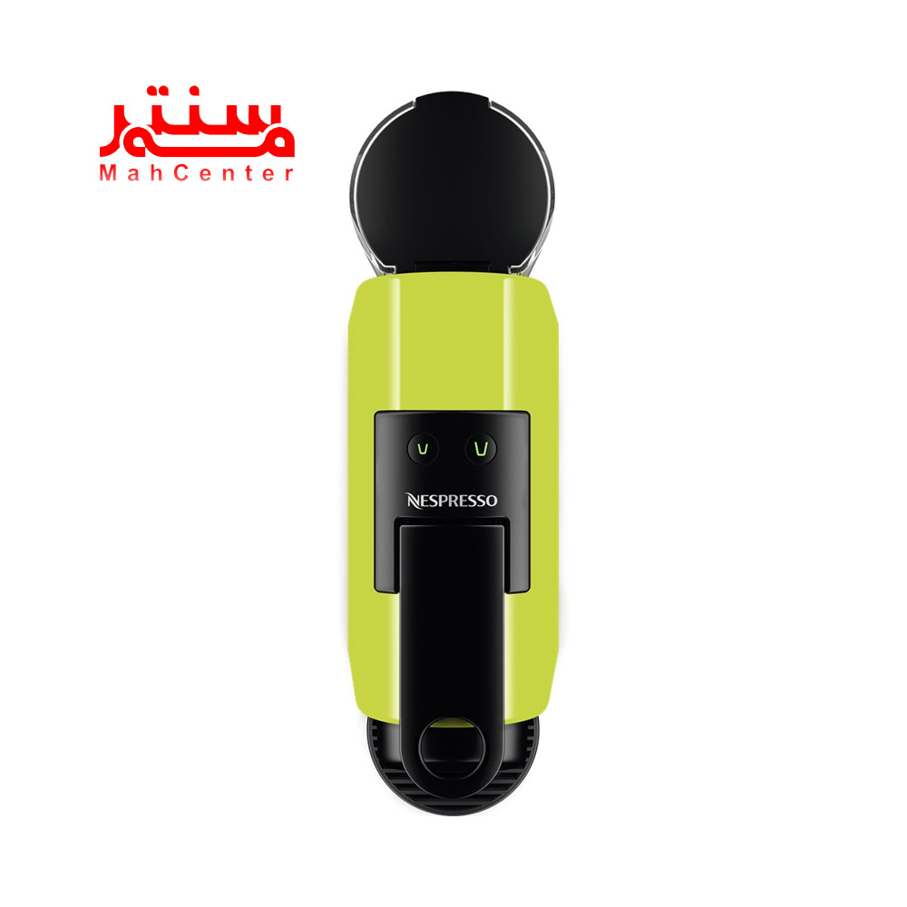 نمای بالایی نسپرسوساز دلونگی مدل essenza mini سبز