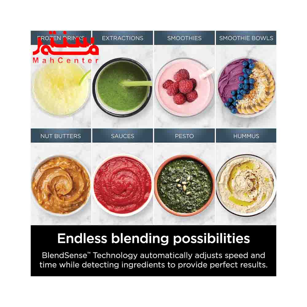 آماده سازی انواع مواد غذایی با مخلوط کن نینجا مدل tb301