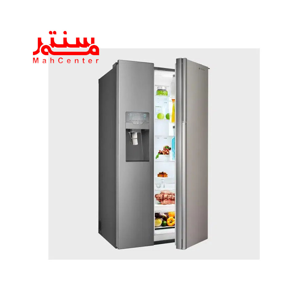 نمای کناری با درب نیمه باز ساید بای ساید اسنوا 28 فوت سری فرنیا مدل s3dis100