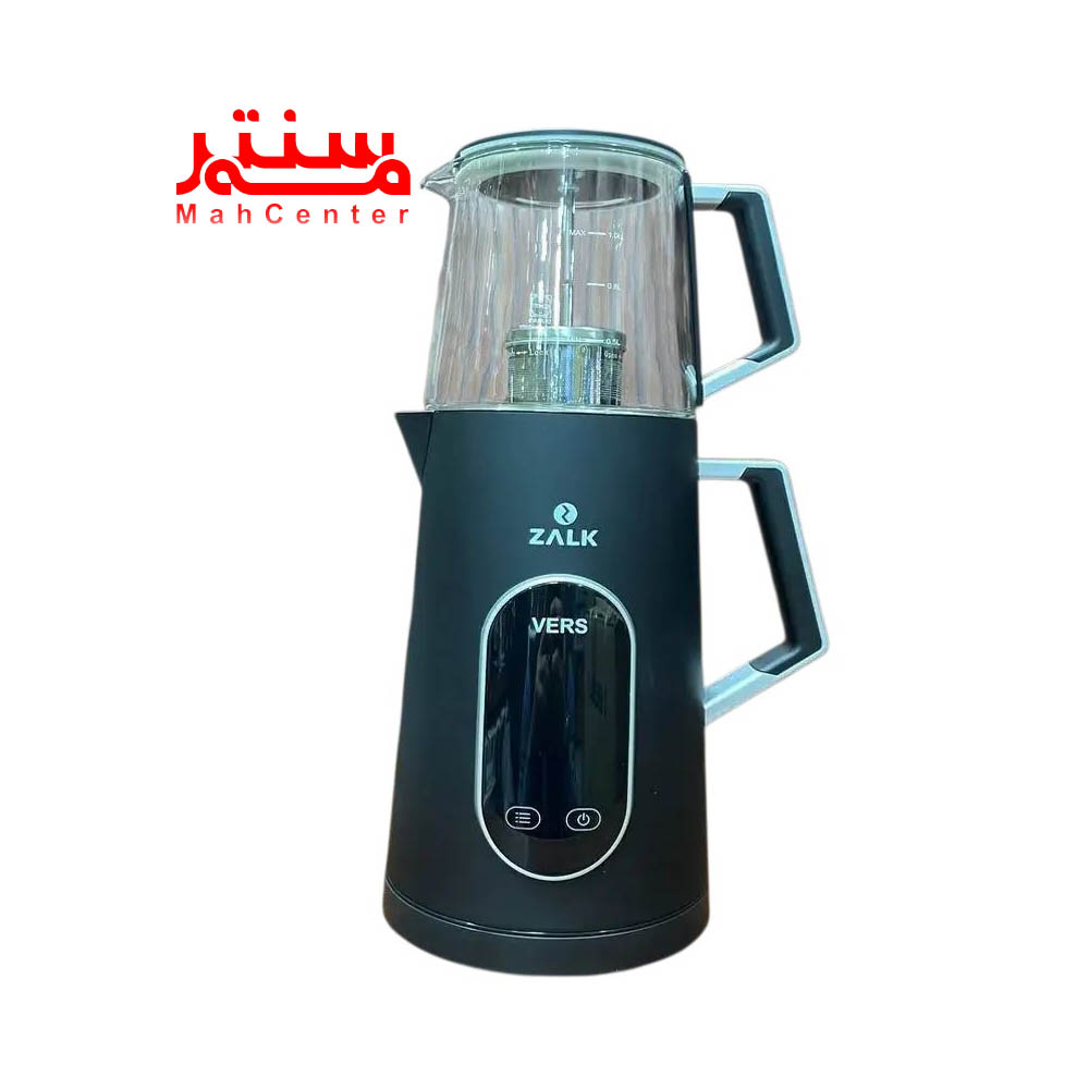 چای ساز زاک مدل zalk-vers رنگ مشکی