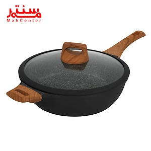 ماهیتابه بزرگ سرویس قابلمه 6 پارچه وستینگ هاوس مدل wccs3003206cmbb
