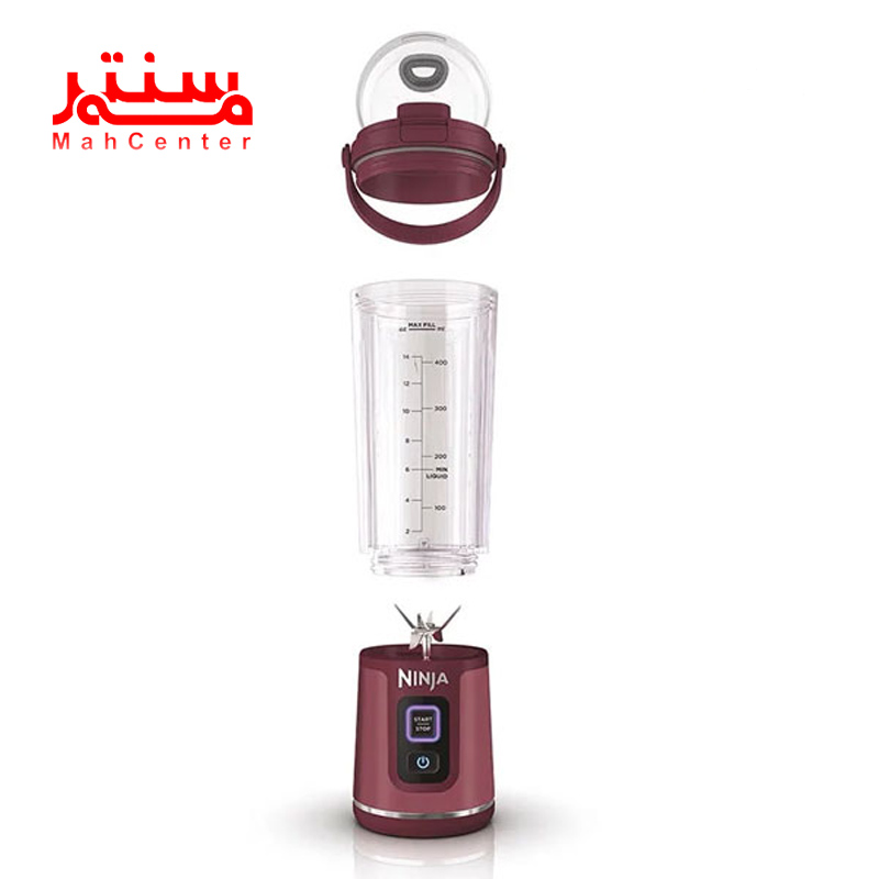 همه اجزای شیکر نینجا مدل blast bc151 قرمز