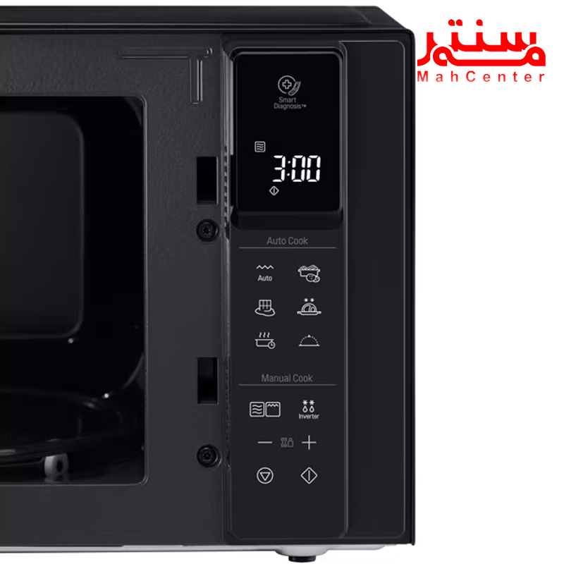 مایکروویو ال جی مدل mh8295 نمای پنل مشکی